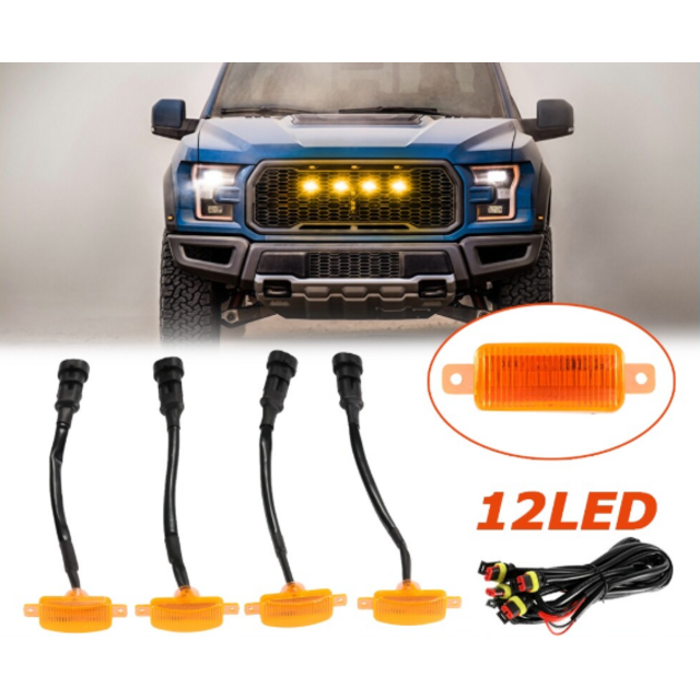 Λάμπες led DRL για μάσκα αυτοκινήτου 4 τεμάχια