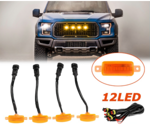 Λάμπες led DRL για μάσκα αυτοκινήτου 4 τεμάχια
