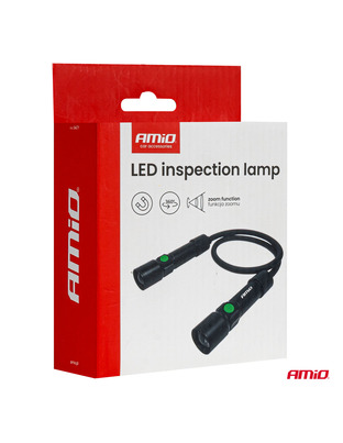 Amio - Φακοί Εργασίας Χειρός τύπου 2xP50 LED χωρητικότητα μπαταρίας 500mAh - 2 τεμ. (04671/AM)