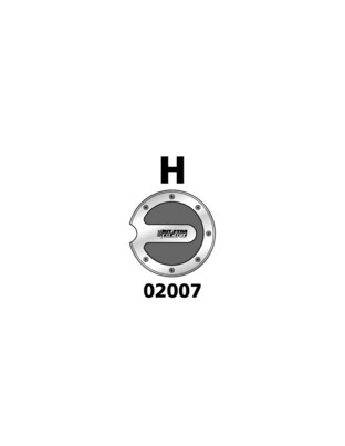 ΤΑΠΑ ΡΕΖΕΡΒΟΥΑΡ CARBON "H" LAMPA - 1 TEM.