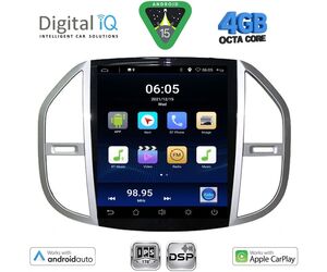 DIGITAL IQ BXF 6960_CPAA TESLA STYLE for MERCEDES VITO mod. 2015-2024