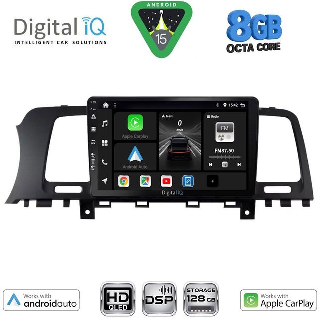 DIGITAL IQ BXF 18462_CPAA (9inc) MULTIMEDIA TABLET for NISSAN MURANO mod. 2007-2014