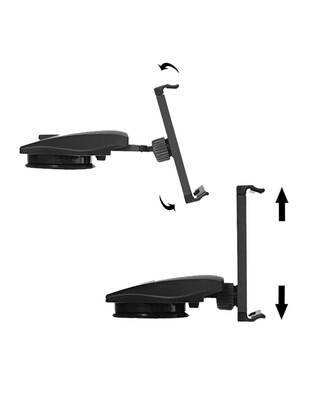 ΒΑΣΗ ΣΤΗΡΙΞΗΣ XENOMIX PREMIUM TABLET/ΚΙΝΗΤΟΥ/NAVI/POS/GPS (11,5-19,5 cm) ΓΙΑ ΤΑΜΠΛΟ (ΜΑΥΡΟ/ΒΕΝΤΟΥΖΑ)