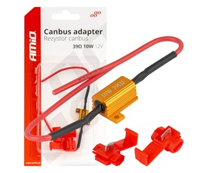 Amio - CANBUS Αντίσταση 39Ω 10W για LED Λάμπες – Anti Error - 1 τεμ. (04091/AM)