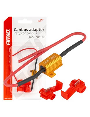 Amio - CANBUS Αντίσταση 39Ω 10W για LED Λάμπες – Anti Error - 1 τεμ. (04091/AM)