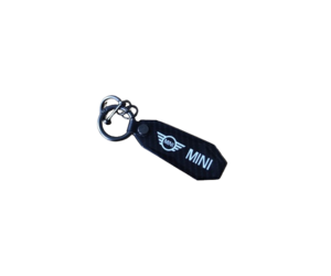Μπρελόκ κλειδιών μαύρο look carbon - Mini Cooper