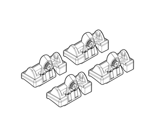 ΑΚΡΑ ΓΙΑ ΜΠΑΡΕΣ NORDRIVE ΓΙΑ MAZDA 2 05/03-09/07 KIT