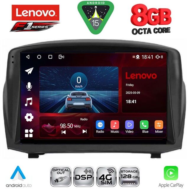 LENOVO SSR 10154B_CPA (9inc) MULTIMEDIA TABLET for FORD FIESTA mod. 2008-2017