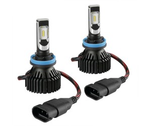 H8/H9/H11/H16 9-32V 6.500K 8.000lm 60W PGJ19-X HALO LED SERIE 6 STANDARD 8LED ZES 2ΤΕΜ. LED KIT