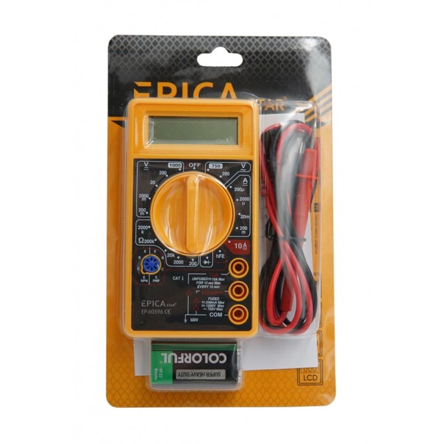EPICA STAR ΨΗΦΙΑΚΟ ΠΟΛΥΜΕΤΡΟ EP-60596