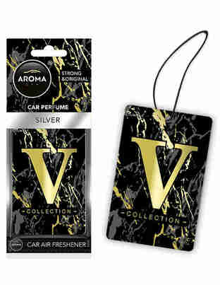 Amio - ΑΡΩΜΑΤΙΚΟ (ΚΡΕΜΑΣΤΟ) AROMA V-COLLECTION - SILVER​ - 1 ΤΕΜ. (A83553/AM)