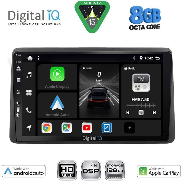 DIGITAL IQ BXF 7453_CPAA (10inc) MULTIMEDIA TABLET for NISSAN JUKE mod. 2021-2026