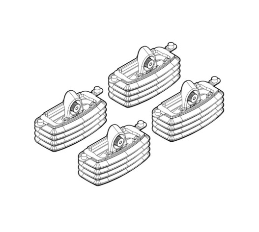 ΑΚΡΑ ΓΙΑ ΜΠΑΡΕΣ NORDRIVE ΓΙΑ FIAT CROMA 05/05-04/11 KIT