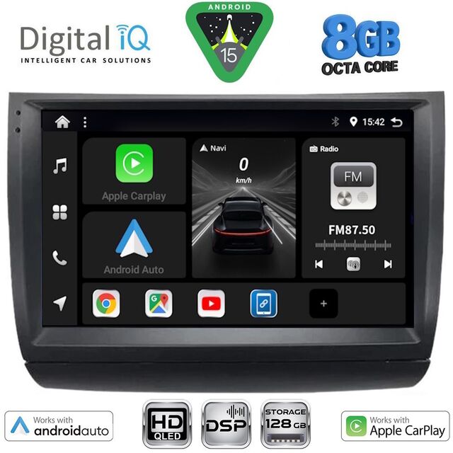 DIGITAL IQ BXF 18728_CPAA (9inc) MULTIMEDIA TABLET for TOYOTA PRIUS mod. 2003-2009
