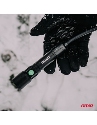 Amio - Φακοί Εργασίας Χειρός τύπου 2xP50 LED χωρητικότητα μπαταρίας 500mAh - 2 τεμ. (04671/AM)