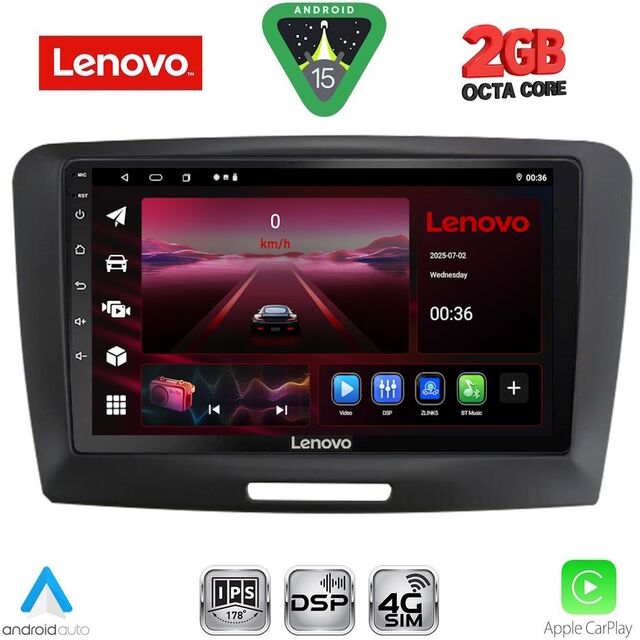 LENOVO LVF 5604A_CPA (9inc) MULTIMEDIA TABLET for SKODA SUPERB mod. 2008-2015