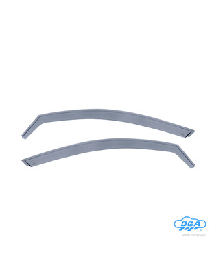 ΖΕΥΓΑΡΙ ΜΠΡΟΣΤΙΝΟΙ ΑΝΕΜΟΘΡΑΥΣΤΕΣ ΓΙΑ NISSAN ALMERA N16 4D/5D 2000-2006 ΑΠΟ ΕΥΚΑΜΠΤΟ ΧΥΤΟ ΑΚΡΥΛΙΚΟ ΓΥΑΛΙ  (CAST ACRYLIC GLASS) DGA - 2 ΤΕΜ.