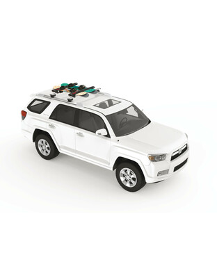 ΒΑΣΗ ΣΚΙ ΟΡΟΦΗΣ FATCAT 6 EVO BLACK 6 ΖΕΥΓΑΡΙΑ ΣΚΙ / 4 SNOWBOARD YAKIMA ΜΑΥΡΗ 82,5cm ΥΑΚΙΜΑ