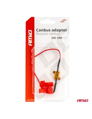 Amio - CANBUS Αντίσταση 39Ω 10W για LED Λάμπες – Anti Error - 1 τεμ. (04091/AM)