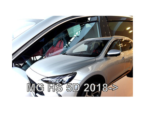 ΑΝΕΜΟΘΡΑΥΣΤΕΣ ΓΙΑ MG HS 5D 2018+ ΣΕΤ ΑΥΤΟΚΙΝΗΤΟΥ ΑΠΟ ΕΥΚΑΜΠΤΟ ΦΙΜΕ ΠΛΑΣΤΙΚΟ HEKO - 4 ΤΕΜ
