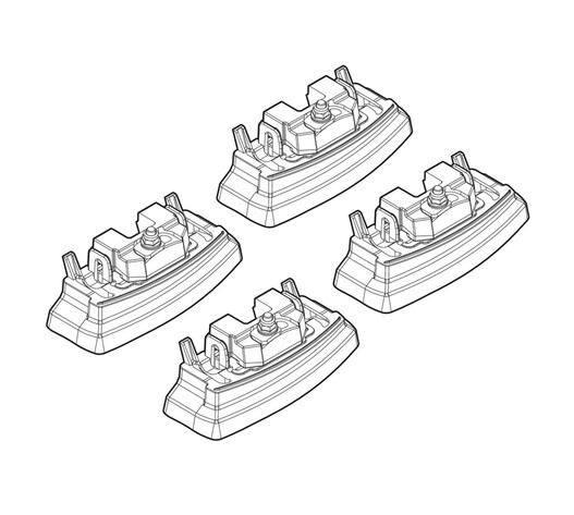 ΑΚΡΑ ΓΙΑ ΜΠΑΡΕΣ NORDRIVE ΓΙΑ MERCEDES A-CLASS W176 10/12+ KIT