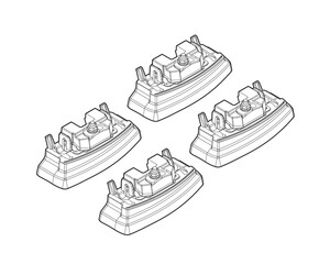 ΑΚΡΑ ΓΙΑ ΜΠΑΡΕΣ NORDRIVE ΓΙΑ MERCEDES A-CLASS W176 10/12+ KIT