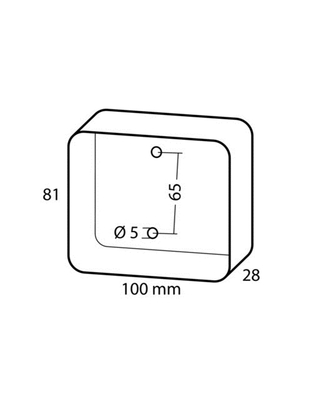 ΠΙΣΩ ΦΑΝΑΡΙ ΟΜΙΧΛΗΣ 12/24V (ΚΟΚΚΙΝΟ - 19 LED - 81 Χ 100mm) - 1 ΤΕΜ.