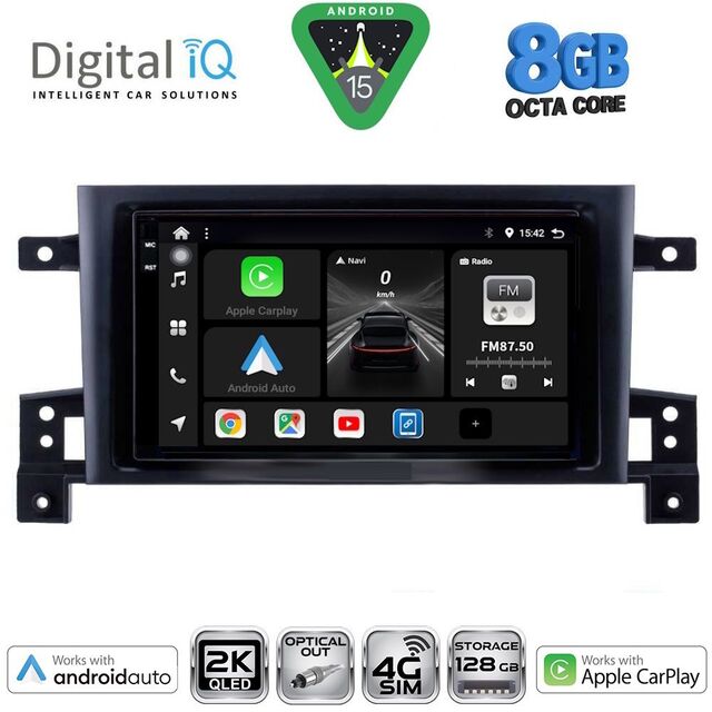 DIGITAL IQ BXK 20696_CPAA (9inc) MULTIMEDIA TABLET for SUZUKI GRAND VITARA mod. 2005-2015