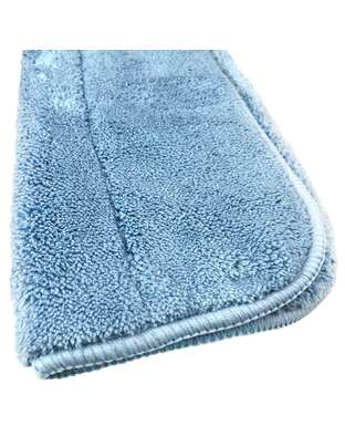 Amio - Πανί Μικροϊνών (Microfiber) για Γυάλισμα σε γαλάζιο χρώμα, διαστάσεων 37x27cm και εξαιρετικά υψηλής πυκνότητας 800g/m² για Επιβατικά Αυτοκίνητα - 1 τεμ. (01620/AM)
