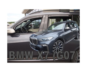 ΑΝΕΜΟΘΡΑΥΣΤΕΣ ΓΙΑ BMW X7 G07 5D 2018+ ΣΕΤ ΑΥΤΟΚΙΝΗΤΟΥ ΑΠΟ ΕΥΚΑΜΠΤΟ ΦΙΜΕ ΠΛΑΣΤΙΚΟ HEKO - 4 ΤΕΜ.