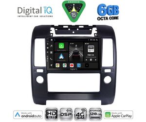DIGITAL IQ BXF 17454AC_CPAA (9inc) MULTIMEDIA TABLET for NISSAN NAVARA D40 mod. 2006-2011 με A/C
