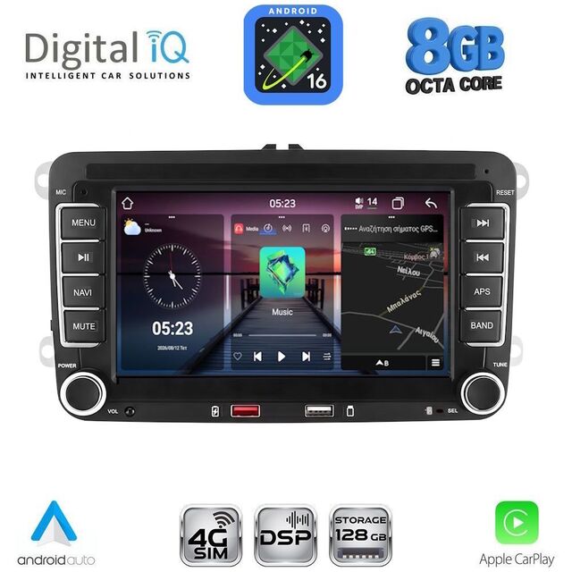 DIGITAL IQ BLM 504_CPA (7" DECK) MULTIMEDIA OEM for VW – SKODA – SEAT GROUP mod. 2004-2018