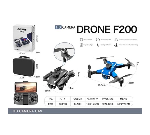ΑΝΑΔΙΠΛΟΥΜΕΝΟ DRONE ΜΕ ΔΙΠΛΗ ΚΑΜΕΡΑ XF-F200