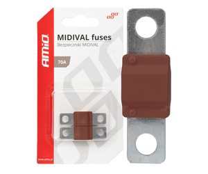 Amio - ΑΣΦΑΛΕΙΕΣ MIDIVAL 70A - 2 Τεμ. (03477/AM)