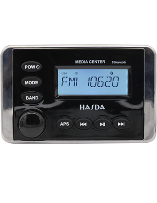 HASDA H-336 ΠΗΓΗ ΗΧΟΥ 4X50W ΜΕ ΡΑΔΙΟΦΩΝΟ/USB/BLUETOOTH (ΑΔΙΑΒΡΟΧΟ/ΜΑΥΡΟ)