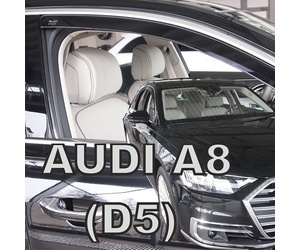 ΑΝΕΜΟΘΡΑΥΣΤΕΣ ΓΙΑ AUDI A8 D5 4D 2017-2021 ΖΕΥΓΑΡΙ ΑΠΟ ΕΥΚΑΜΠΤΟ ΦΙΜΕ ΠΛΑΣΤΙΚΟ HEKO - 2 ΤΕΜ.