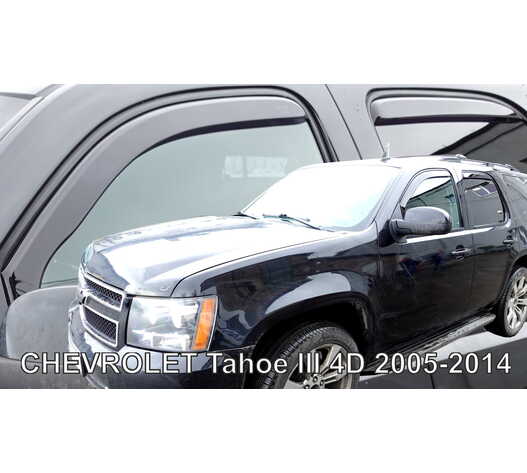 Heko – Ανεμοθραύστες Παραθύρων για Chevrolet Tahoe SUV 4πορτο 2005 > 2014 (Εμπρός & Πίσω) – 4 Τεμ. (ANEM.SET10554)