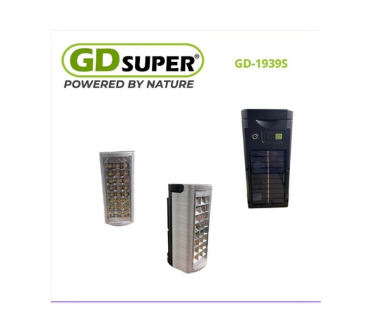 LED ΕΠΑΝΑΦΟΡΤΙΖΟΜΕΝΟ ΗΛΙΑΚΟ ΦΩΤΙΣΤΙΚΟ GD-1939S