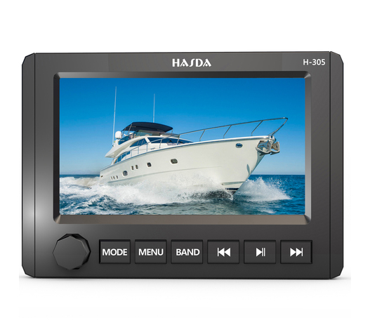 HASDA MP5 PLAYER H-305 4x50W ΜΕ ΡΑΔΙΟΦΩΝΟ/USB/BLUETOOTH (ΑΔΙΑΒΡΟΧΟ / ΜΑΥΡΟ)