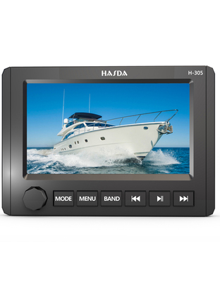 HASDA MP5 PLAYER H-305 4x50W ΜΕ ΡΑΔΙΟΦΩΝΟ/USB/BLUETOOTH (ΑΔΙΑΒΡΟΧΟ / ΜΑΥΡΟ)