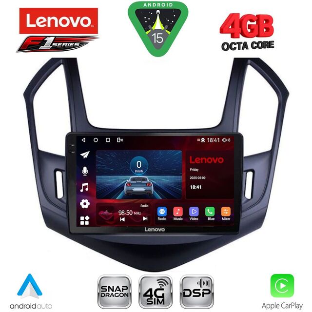 LENOVO SSQ 9076B_CPA (9inc) MULTIMEDIA TABLET for CHEVROLET CRUZE mod. 2013-2015