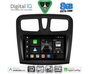 DIGITAL IQ BXK 20108SQ_CPAA (9inc) MULTIMEDIA TABLET for DACIA LOGAN – SANDERO mod. 2012-2019