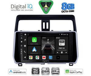 DIGITAL IQ BXF 18739_CPAA (10inc) MULTIMEDIA TABLET for TOYOTA LAND CRUISER - PRADO mod. 2019-2023