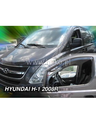 ΑΝΕΜΟΘΡΑΥΣΤΕΣ ΓΙΑ HYUNDAI H1 STAREX 4WD 4D 2007-2021 ΖΕΥΓΑΡΙ ΑΠΟ ΕΥΚΑΜΠΤΟ ΦΙΜΕ ΠΛΑΣΤΙΚΟ HEKO - 2 ΤΕΜ.