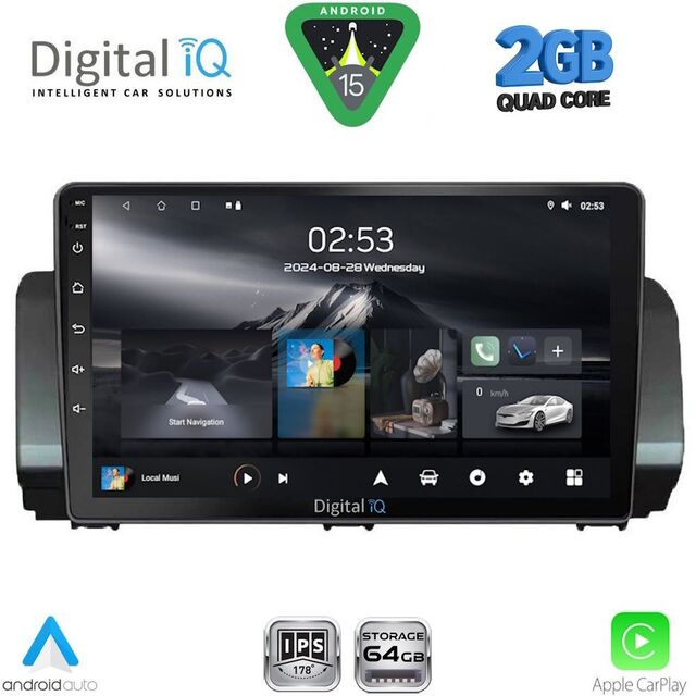 DIGITAL IQ RSD 1109A_CPA (10inc) MULTIMEDIA TABLET for DACIA LOGAN - SANDERO - JOGGER mod. 2020-2026