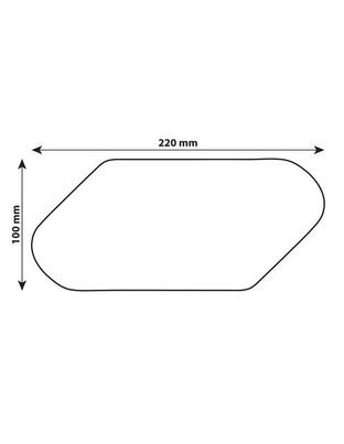 ΠΡΟΣΤΑΤΕΥΤΙΚΟ ΑΥΤΟΚΟΛΛΗΤΟ ΡΕΖΕΡΒΟΥΑΡ GRIP-TANK X1 BLACK 220x100mm 2ΤΕΜ.