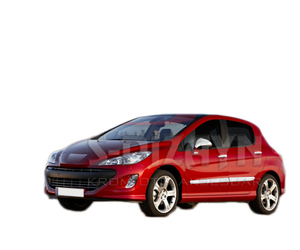 ΔΙΑΚΟΣΜΗΤΙΚΗ ΦΑΣΑ ΠΟΡΤΑΣ ΧΡΩΜΙΟ 4ΤΕΜ. ΓΙΑ PEUGEOT 308 HB 5D/SW 2007-2013