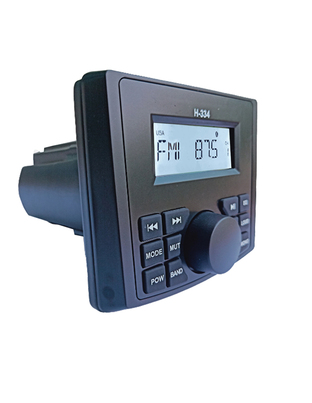 HASDA MP3 PLAYER H-334 4x50W ΜΕ ΡΑΔΙΟΦΩΝΟ/USB/BLUETOOTH (ΑΔΙΑΒΡΟΧΟ/ΜΑΥΡΟ)