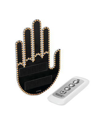 ΔΙΑΚΟΣΜΗΤΙΚΟ ΠΑΝΕΛ ΧΕΙΡΟΝΟΜΙΕΣ LED HAND GESTURES 203 LED SMD ΜΕ ΤΗΛΕΧΕΙΡΙΣΤΗΡΙΟ 150x98mm LAMPA - 1 ΤΕΜ.