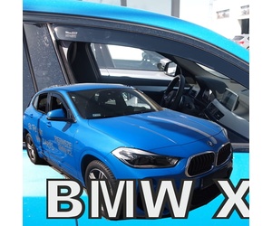 ΑΝΕΜΟΘΡΑΥΣΤΕΣ ΓΙΑ BMW X2 F39 5D 2018+ ΖΕΥΓΑΡΙ ΑΠΟ ΕΥΚΑΜΠΤΟ ΦΙΜΕ ΠΛΑΣΤΙΚΟ HEKO - 2 ΤΕΜ.